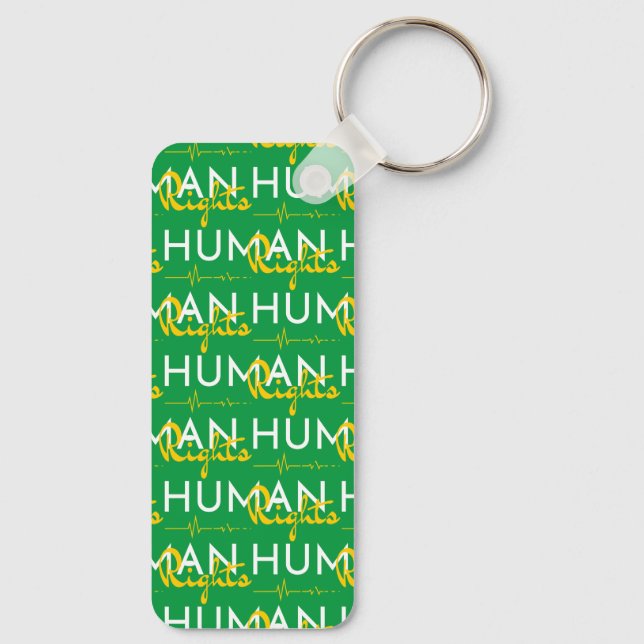 Chaveiro Linha de vida dos direitos humanos (Verso)