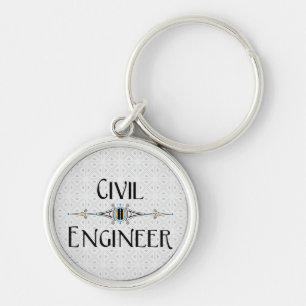 Chaveiro Linha Decorativa do Engenheiro Civil