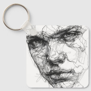 Chaveiro Linhas de um Olhar Fragmentado