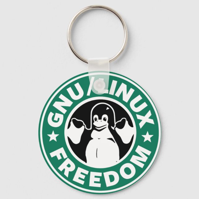 Chaveiro linux  libre (Frente)