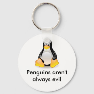 Chaveiro Linux-pinguim-Tux