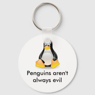 Chaveiro linux-pinguin-tux