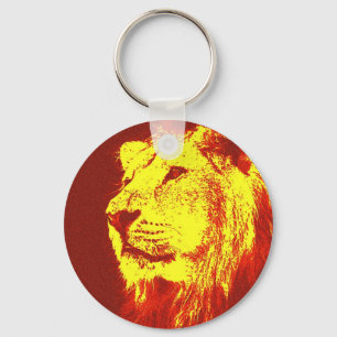 Chaveiro Lion de pop Art