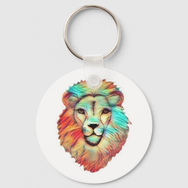 Chaveiro  Lion Head Key Ring (Frente)