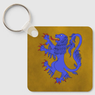 Chaveiro Lion Rampant Azure