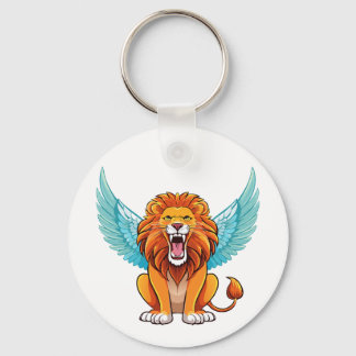 Chaveiro Lion with wings