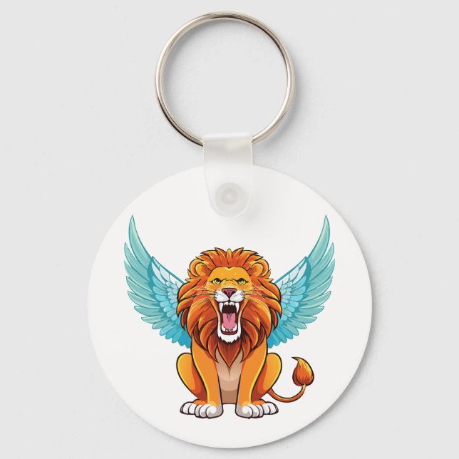 Chaveiro Lion with wings (Frente)