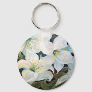 CHAVEIRO LIRIOS BRANCOS