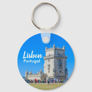 Chaveiro Lisboa em Portugal Belem Tower Souvenir
