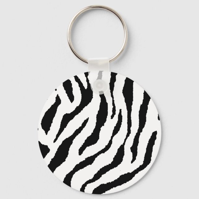 Chaveiro Listrado de Zebra (Frente)