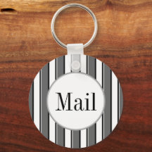 Listras Cinzas em Corrente de Chaves de E-mail Edi