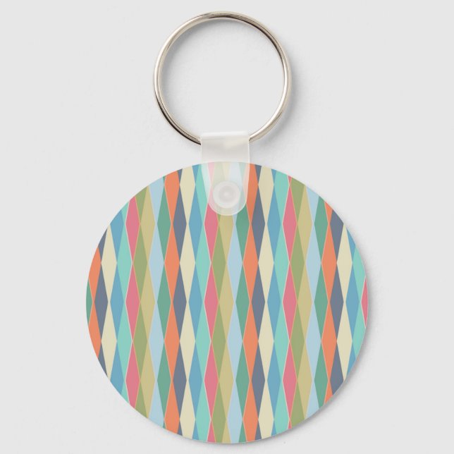 Chaveiro Listras coloridas. (Frente)