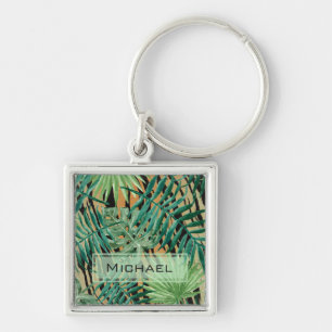 Chaveiro Listras de Tigre Camuflagem na Selva Personalizado