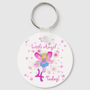 Chaveiro Little Angel 4th Birthday T-shirts e presentes