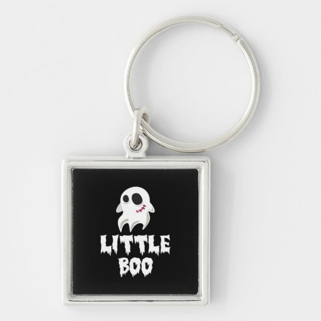 Chaveiro Little Boo In Halloween Cool Graphic (Frente)
