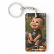 Little Dude S7 & babyJoy S9 double-sized keychain