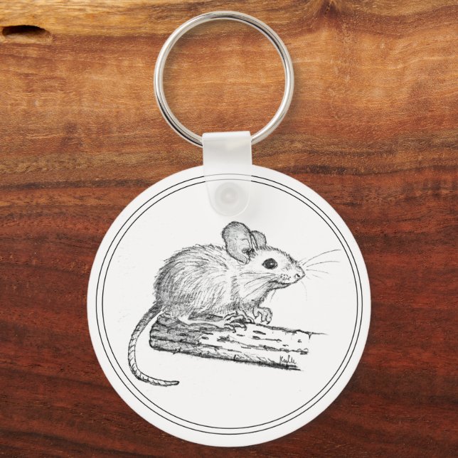 Chaveiro Little Pencil Mouse (Verso)