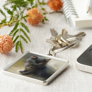 Chaveiro Little Shadow Black Kitten