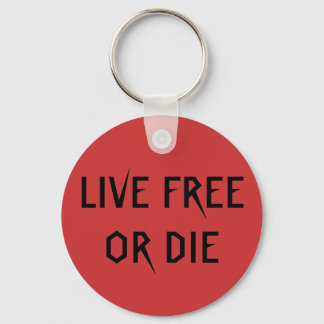 CHAVEIRO LIVE FREE OR DIE