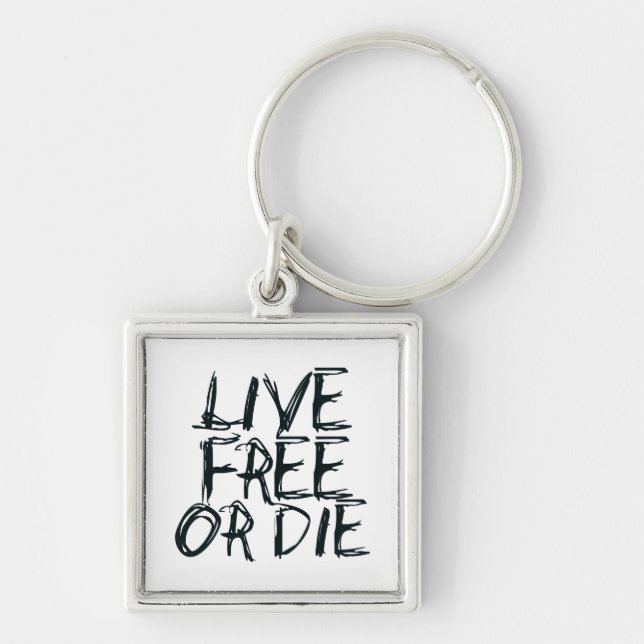 Chaveiro Live Free ou Die (Frente)