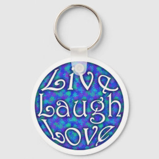 Chaveiro Live Laugh Love Key Chain