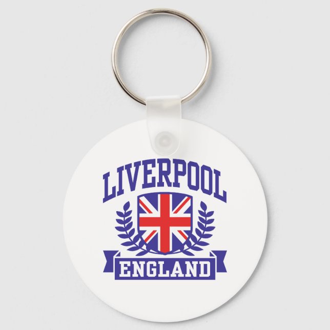 Chaveiro Liverpool England (Frente)