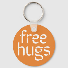 Chaveiro livre do botão dos abraços