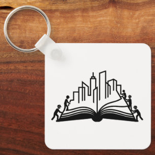 Chaveiro Livro constrói cidades