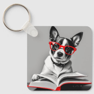 Chaveiro Livro de Leitura de Cães