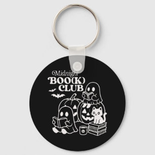 Chaveiro Livro de Leitura de Fantasmas do Halloween Boo(k)