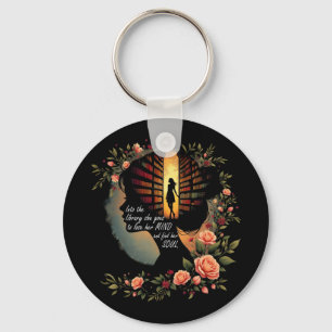 Chaveiro Livro Leitura Livro do Videário Sobre Mulheres Rap