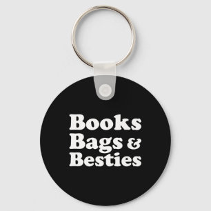 Chaveiro Livros Bolsas &amp; Besties De Volta À Diversão Es