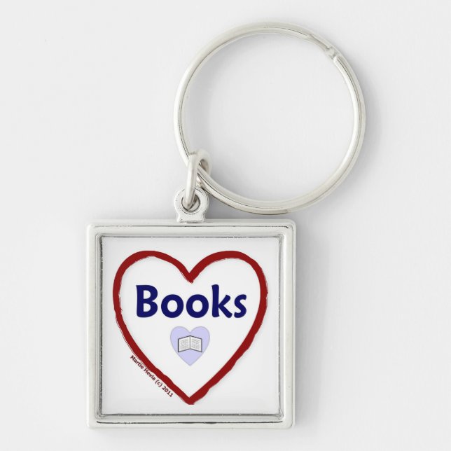 Chaveiro Livros de Amor (Frente)