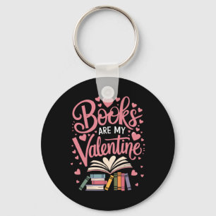 Chaveiro Livros Engraçados São Meu Bibliotecário Valentim L