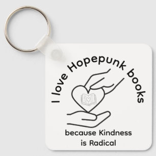 Chaveiro Livros Hopepunk A Bondade é Radical