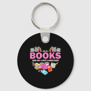 Chaveiro Livros São Minha Linguagem De Amor Lendo Bibliotec