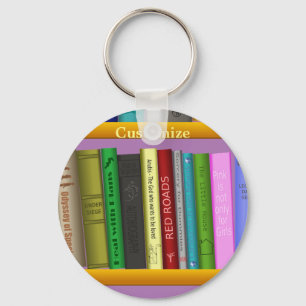 Chaveiro Livros sobre prateleiras Thunder_Cove