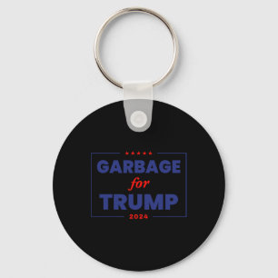 Chaveiro Lixo Para Trump 2024, Funny Trump Supporter 1