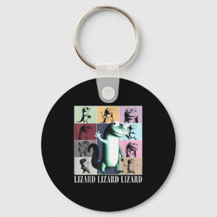 Chaveiro Lizard Lizard Meme Vintage Engraçado