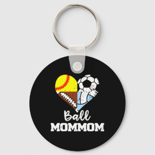 Chaveiro Ll Mommom Futebol Footll Softll Vôlei Mommom