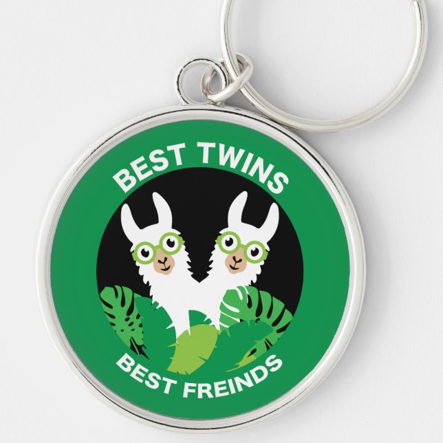 Chaveiro Llama Alpaca Twins (Frente)