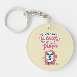 Chaveiro Llavero acrílico│Si vas a tirar