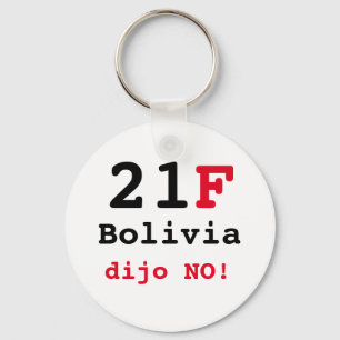 Chaveiro Llavero Bolivia dijo NO