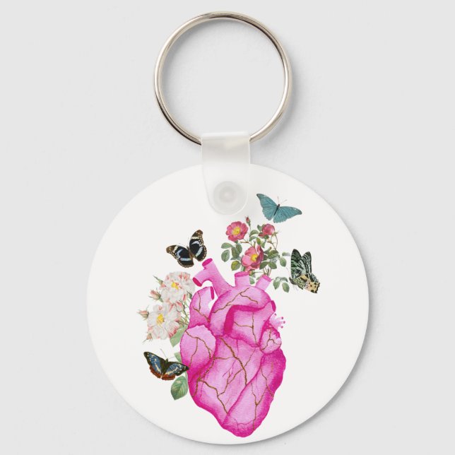 CHAVEIRO LLAVERO "DONDE ME PONGAS FLOREZCO" (Frente)