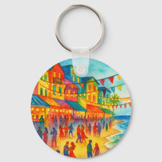 Chaveiro Llavero fiesta en el mar a todo color