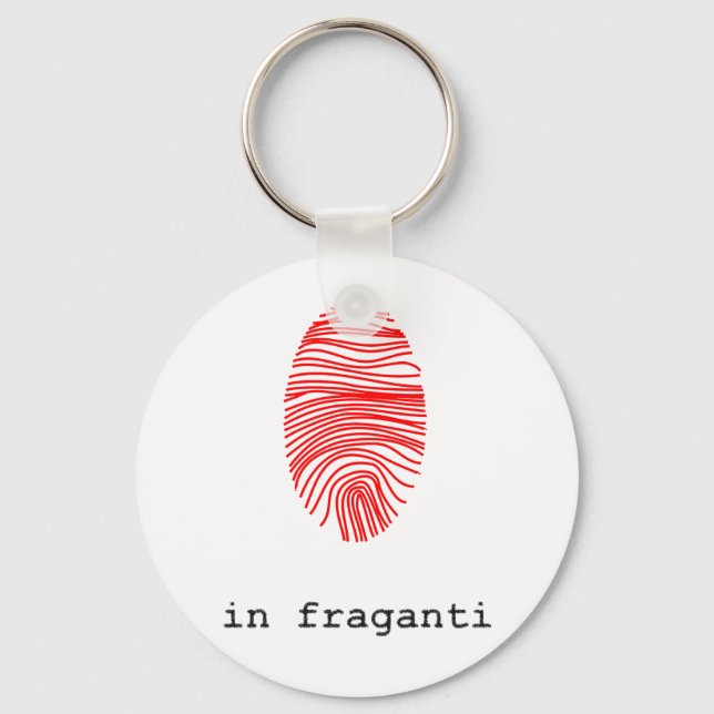 Chaveiro Llavero huella digital (Frente)