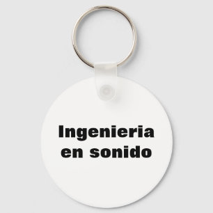 Chaveiro Llavero  ingeniero en sonido