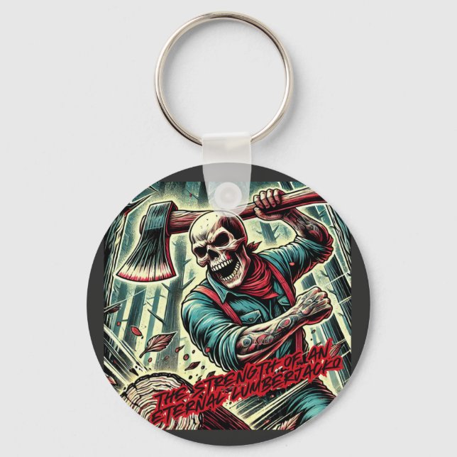 Chaveiro Llavero leñador (Frente)