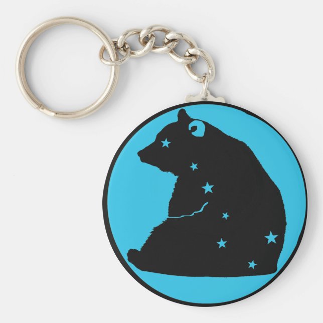 Chaveiro llavero osa mayor azul (Frente)