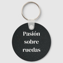 Chaveiro llavero vilianes con frase del mundo del motor 